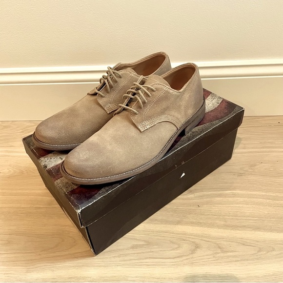 NEW Suede Lace Up Oxford Shoes
